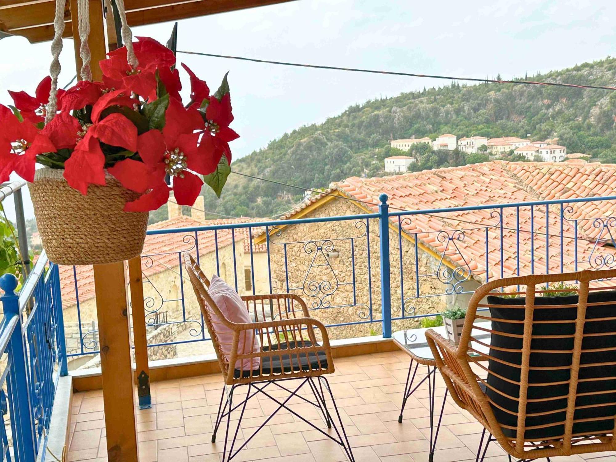 Kalderimi View House Villa Dhermi Exterior photo