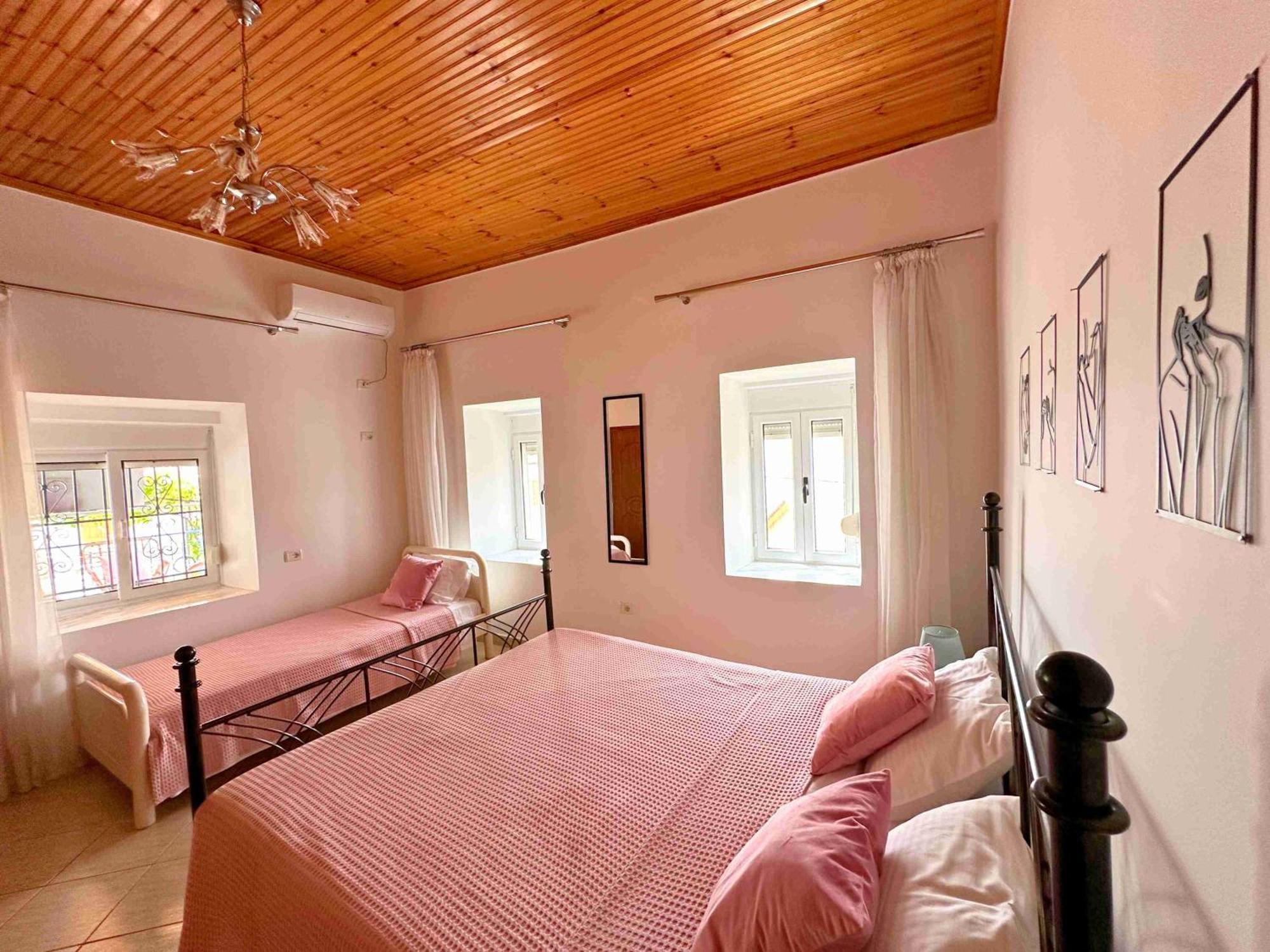 Kalderimi View House Villa Dhermi Exterior photo