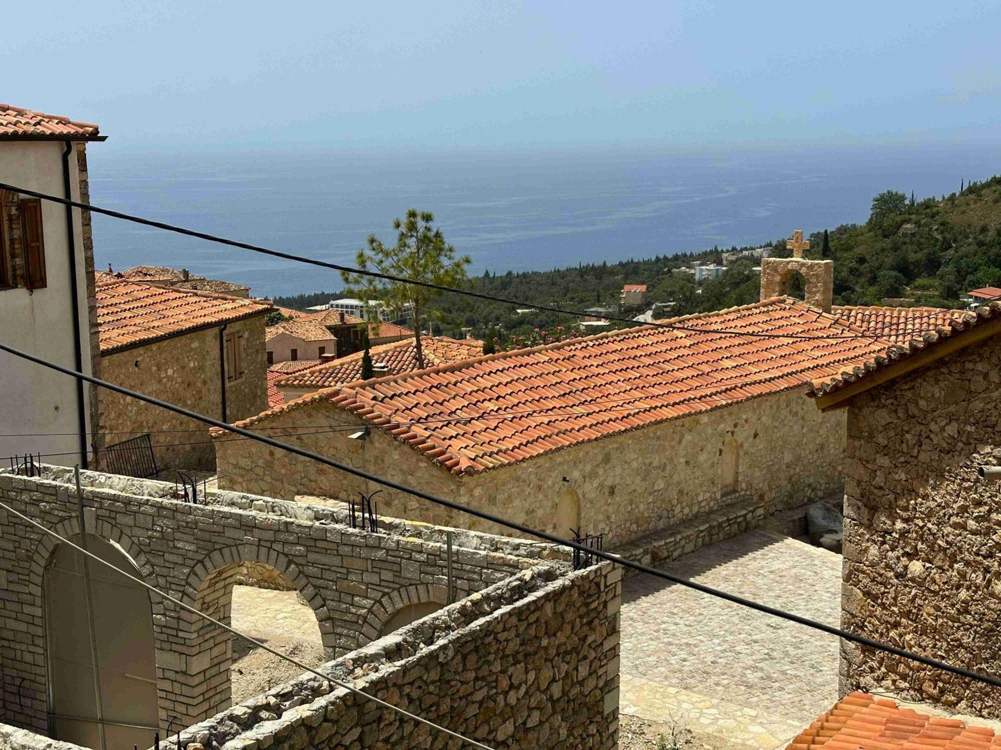 Kalderimi View House Villa Dhermi Exterior photo