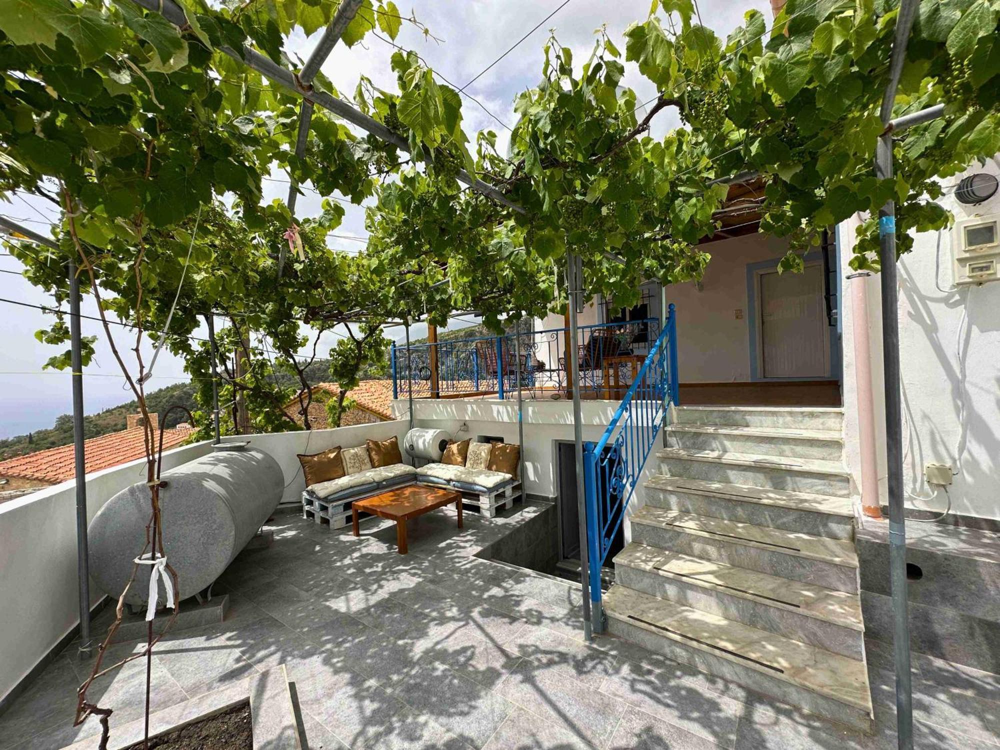 Kalderimi View House Villa Dhermi Exterior photo