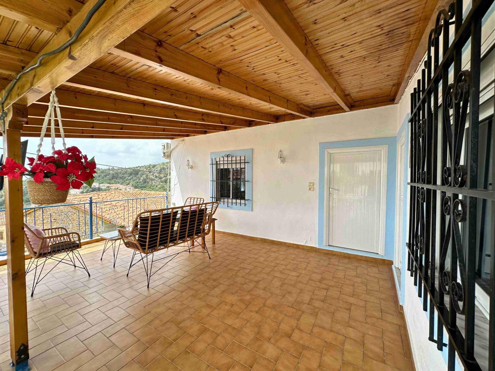 Kalderimi View House Villa Dhermi Exterior photo